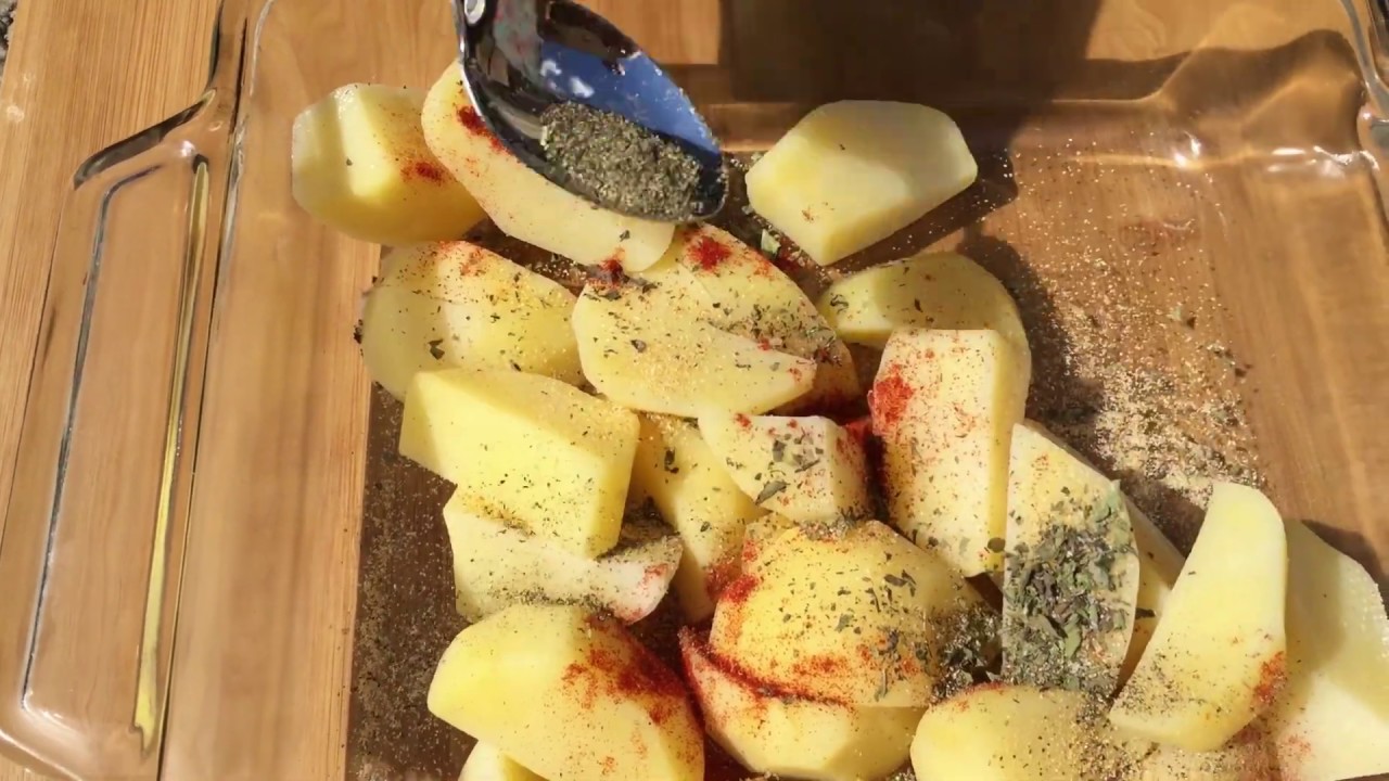 Crispy Garlic Roasted Potatoes ������ Yummy and Easy to Make ������ ������������������������ - YouTube