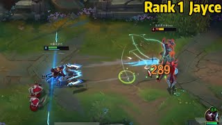 Rank 1 Jayce: His Mechanic is TOO CLEAN!