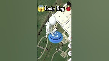 I Found Giant Ledy Bug 🐞 Google map and google Earthsky #shots #trending #youtube #million