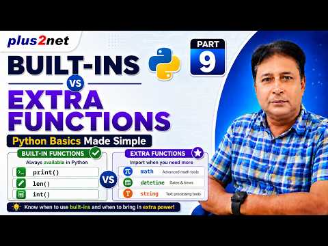 Python Built-ins, Standard Libraries and Third-Party Libraries Explained | Part 9