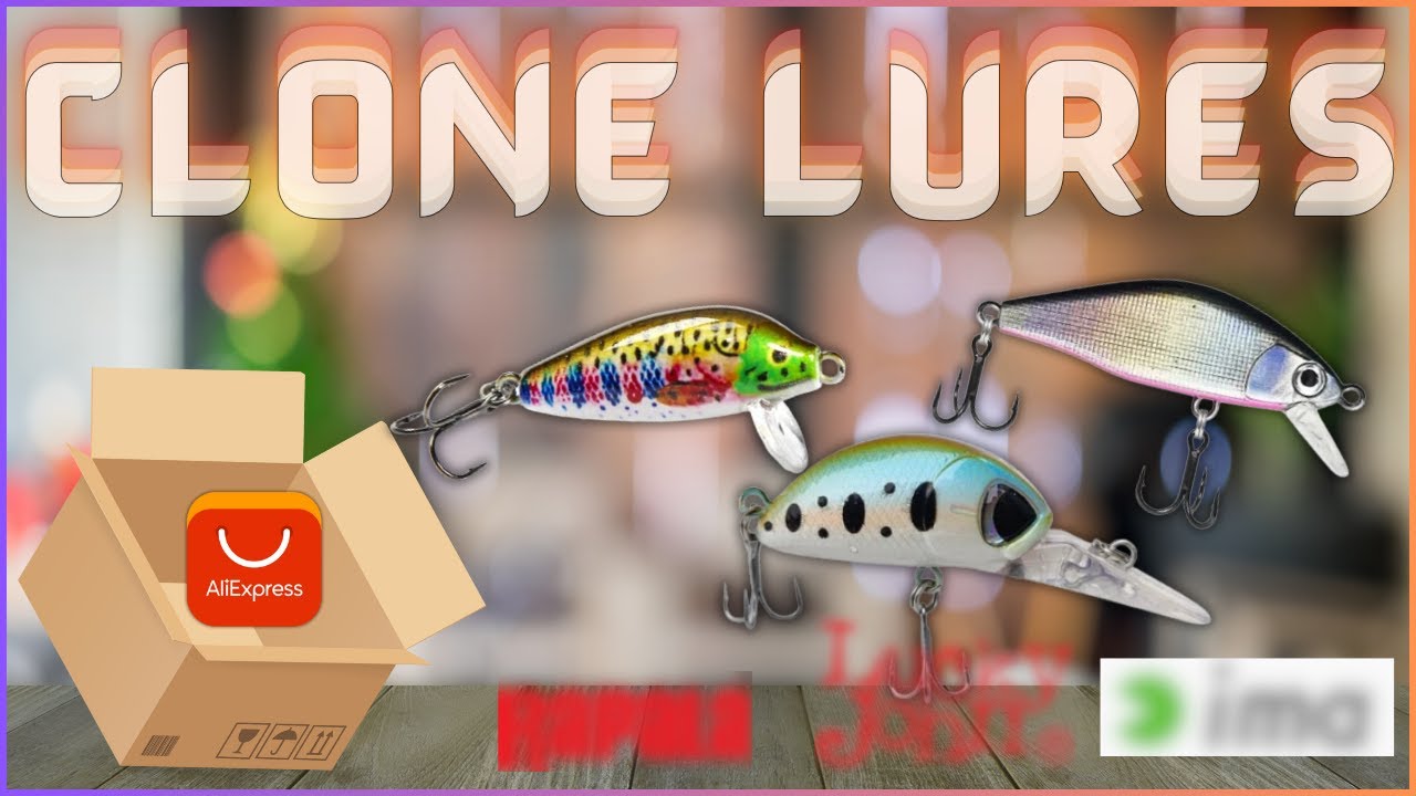 Save money with Aliexpress clone lures Unboxing (under 3$)