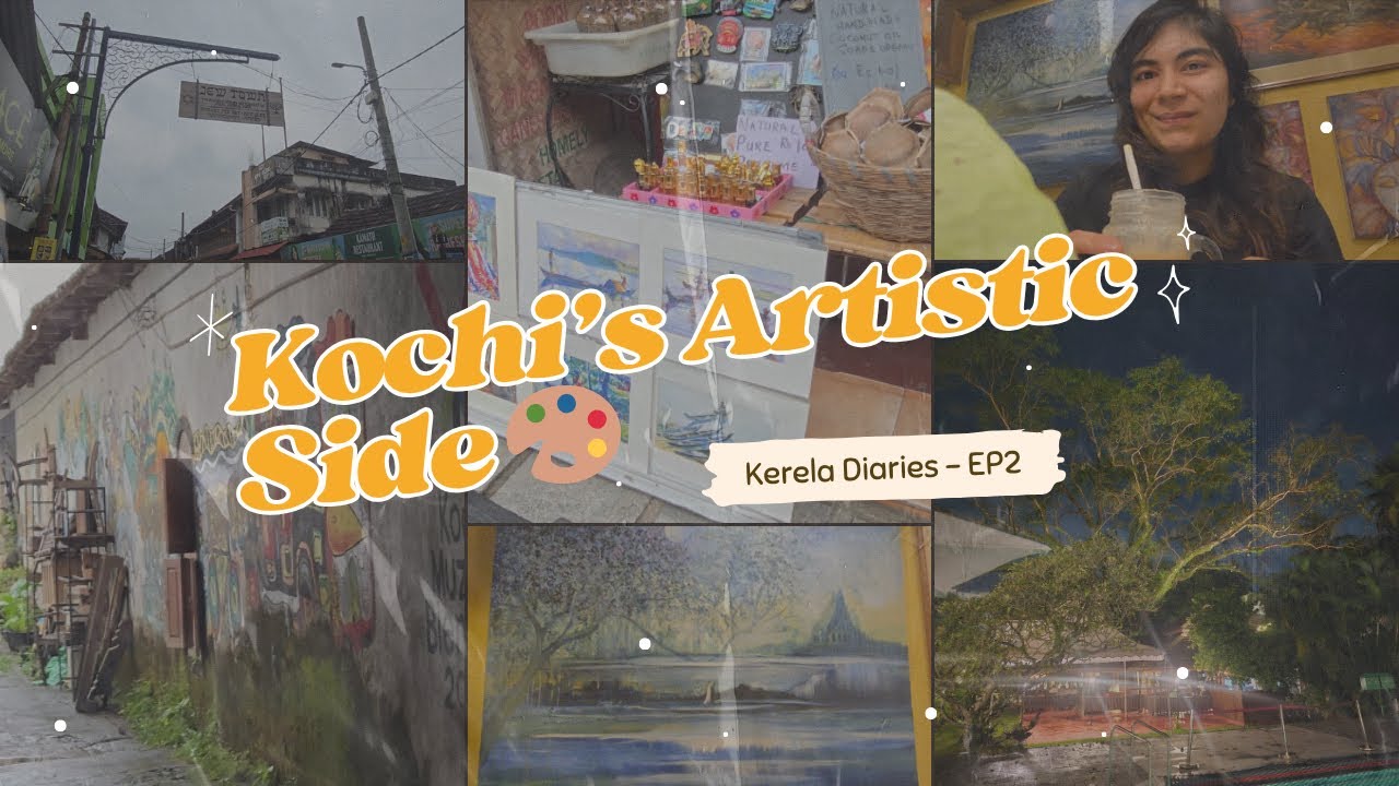 Дневники Керела, эпизод 2 | Голландский рынок Кочи + скрытое арт-кафе! 🎨✨