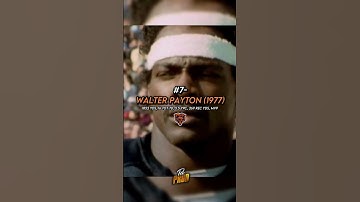 The Top 10 Greatest Running Back Seasons In NFL History #shorts