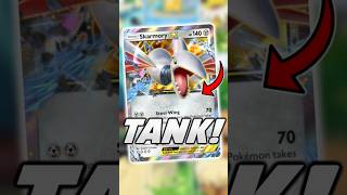 SKARMORY EX TANKS It All! Fun Deck! #pocket #pokemon #pokemontcgpocket #shorts