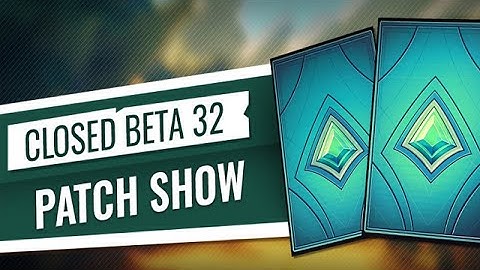Paladins - Closed Beta 32 Patch