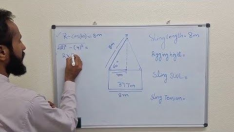 Basic formulas of Rigging/انٹرویو ریگر 123/Rigging calculations/Sling calculations/Load calculations