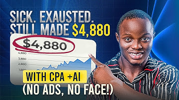 Hoe ik $ 4.880 verdiende met CPA-marketing met behulp van AI (voor absolute beginners)