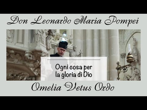 Ogni cosa per la gloria di Dio