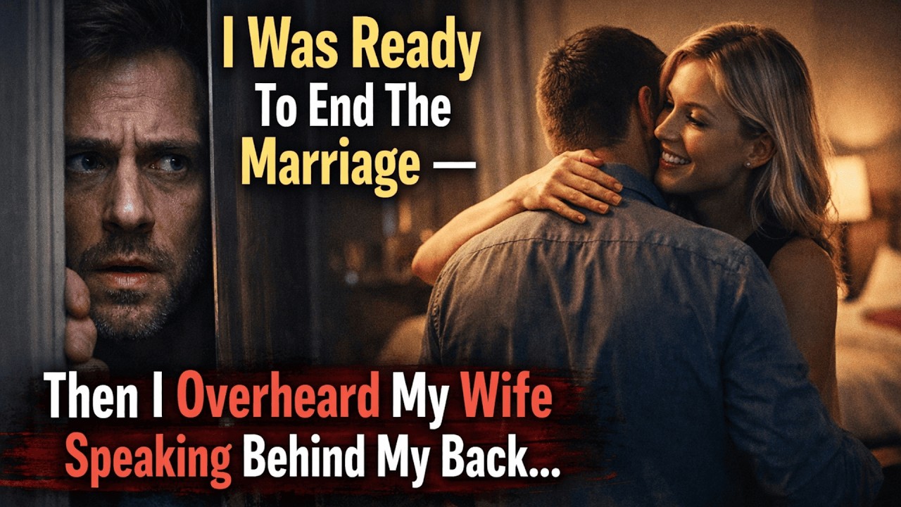 I Was Ready To End The Marriage — Then I Overheard My Wife Speaking Behind My Back...