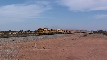 P2508-P2511-P2502 on a Loaded Mt Gibson Iron Ore from Perenjori