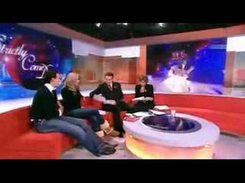 Claire King Brendan Cole Breakfast Strictly Come D...