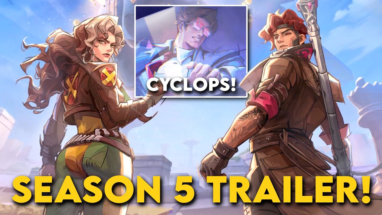 GAMBIT & ROGUE ARE HERE!! Marvel Rivals Season 5 Trailer REACTION