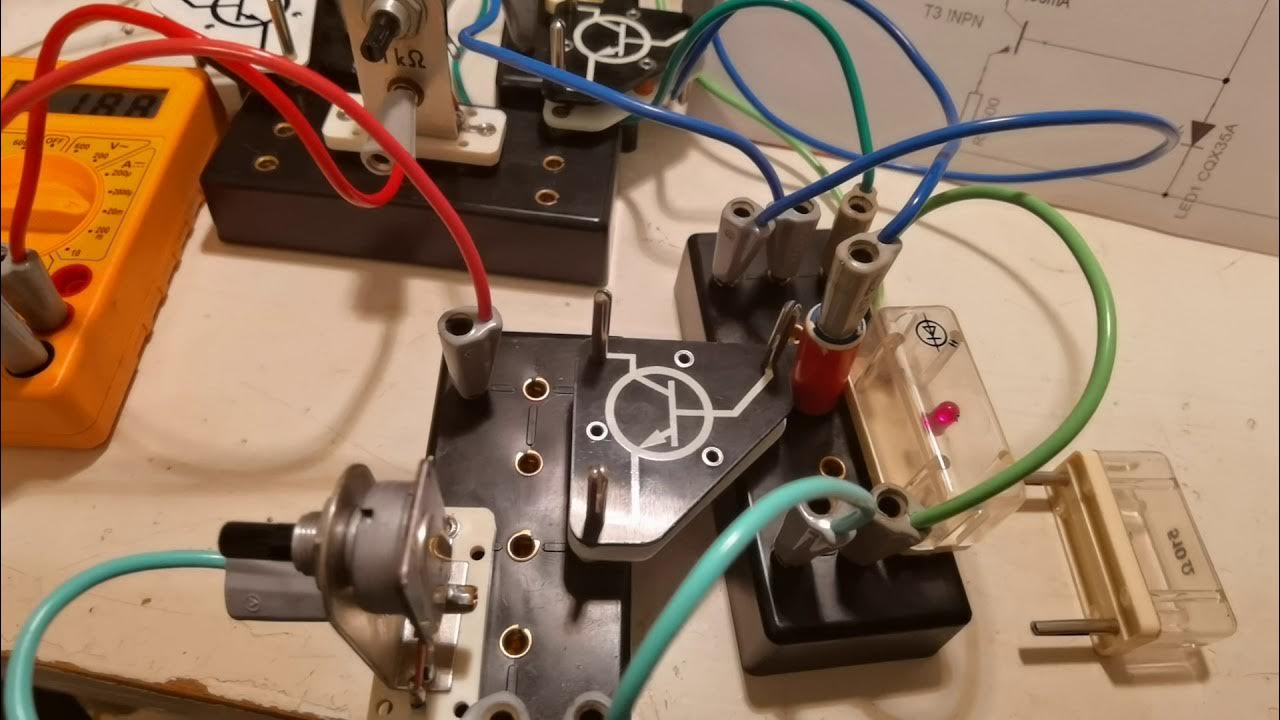 differential amplifier offset setting YouTube