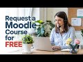 Request a Moodle Course and Master Moodle and AI