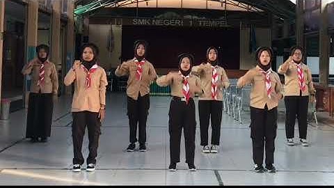 YEL YEL PRAMUKA SANGGA PELAKSANA SATU (SMK NEGERI 1 TEMPEL)