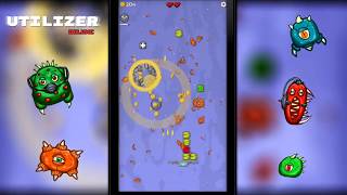 Utilizer Deluxe - mobile scrolling shooter mixed with a match 3 genre! Google Play Beta Trailer screenshot 4