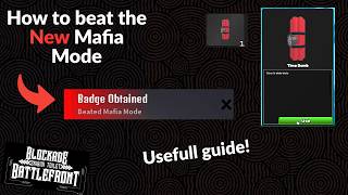 How to beat the new mafia mode easily! [Blockade Battlefront] screenshot 4