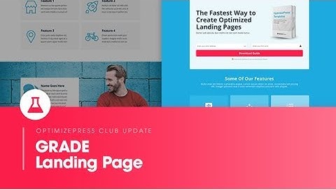 OprtimizePress Club: Grade - Landing Page Template