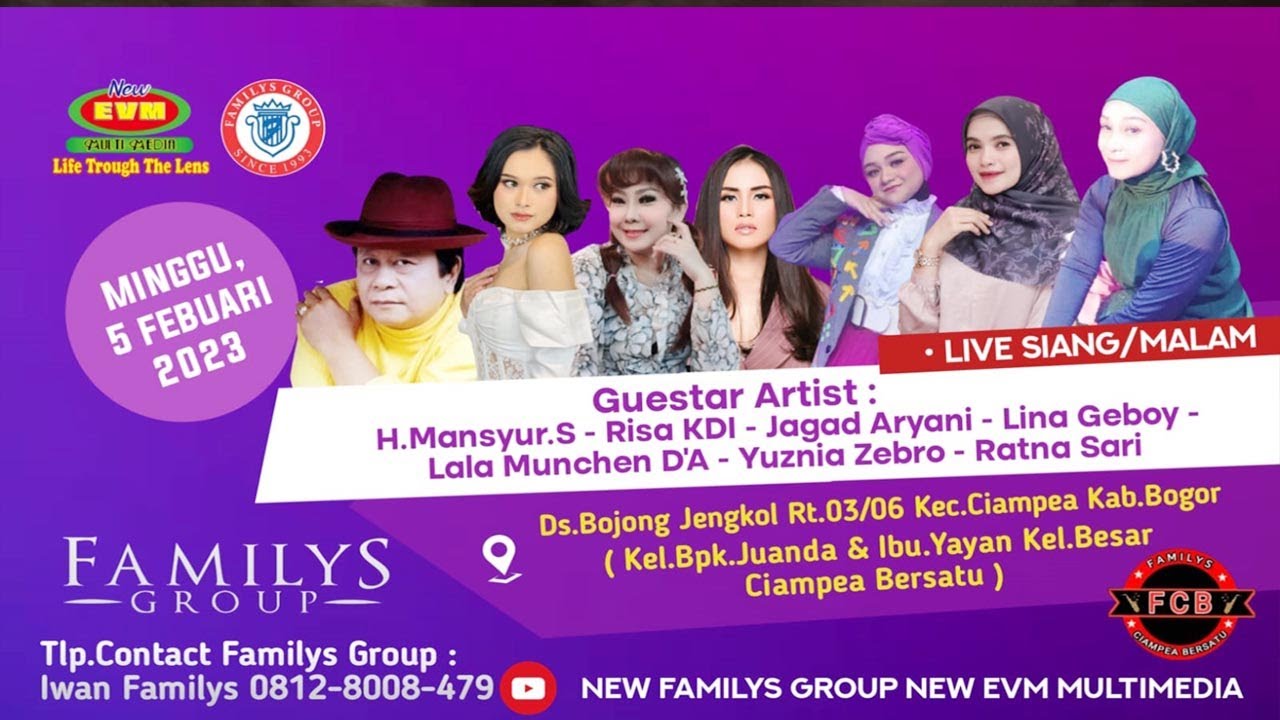 LIVE STREAMING NEW FAMILYS GROUP - 5 FEBRUARY 2023