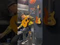 Frank Gambale demonstrates the new Cort acoustic guitar at winter NAMM 2020.