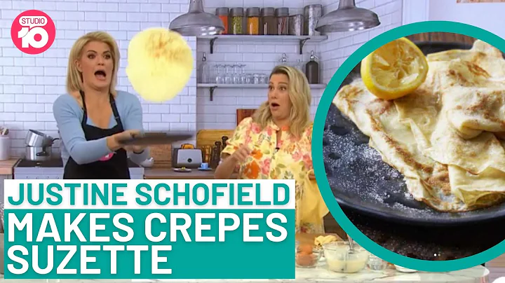 Justine Schofield Makes Crepes Suzette | Studio 10