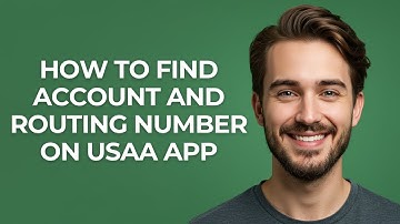 How to Find Account and Routing Number on Usaa App - GUIDE!