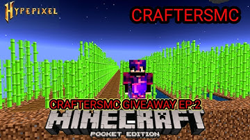 CRAFTERSMC GIVEAWAY EPISODE 2 #craftersmc #satnetwork #wenpixel #hypixelskyblock #hypixel