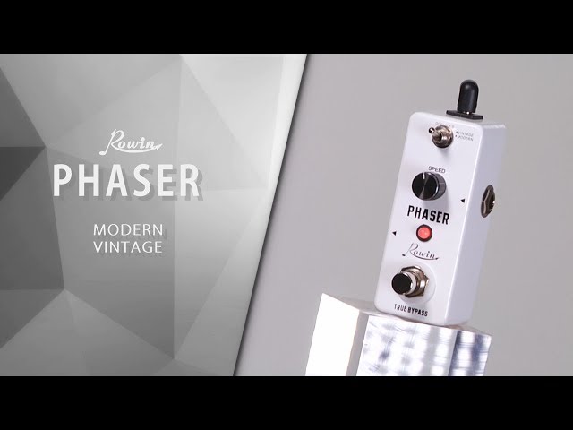 ROWIN / ギターエフェクター PHASER - YouTube