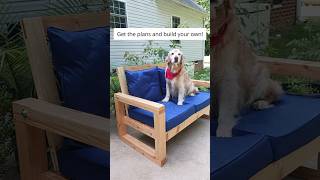 2x4 Outdoor DIY Sofa: Simple, Sturdy, Done