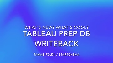 Write to external databases in Tableau Prep Tableau Beta 2020.3