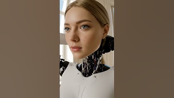 The final look of this robot girl...😳