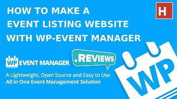 how to make an event listing website with wp event manager plugin ||  wp-event manager plugin review