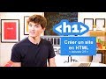 Créer un site en HTML (1/5) - 3 minutes pour coder avec ...