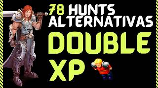 🚨[78 HUNTS ALTERNATIVAS NO TIBIA PARA DOUBLE XP E SKILL]🚨 #tibia #mmorpg