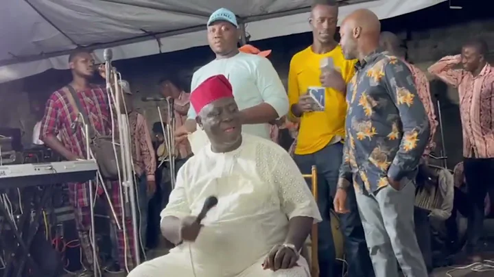 AJOBIEWE MADE  KOKO ZARIA EMOTIONAL AT MC OLUOMO'S BIRTHDAY