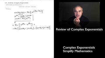 DSP Topic I: Review of Complex Exponentials