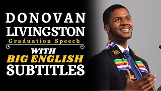 ENGLISH SPEECH | DONAVAN LIVINGSTON: Sky is not the limit. It is only the beginning.