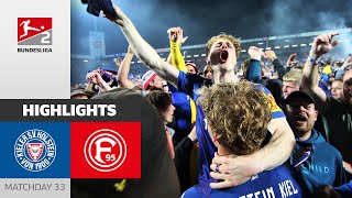 First Time In History: Kiel Goes Bundesliga | Holstein Kiel - Fortuna Düsseldorf 1-1 | Highlights Resimi