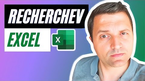 RECHERCHEV Excel : Comment rechercher des valeurs dans Excel : 2 démonstrations simples ✌️