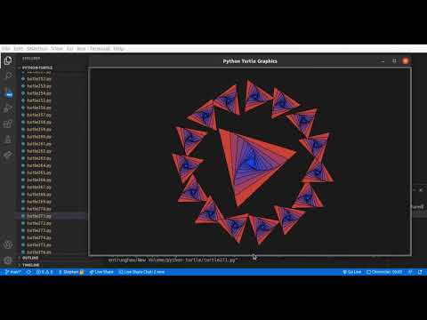 Draw a pivot triangle in Python - App Stack