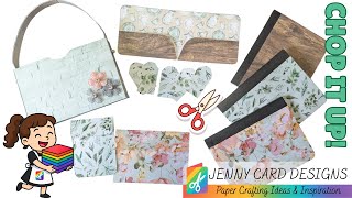 💖 Altered Mini Notebooks & Mini Purse Tutorial | PLUS Quick Scrap-Busting Bonus!