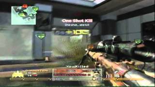 mw2 Quick scope slow motion beat