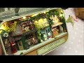Tiny world inside a tin box- CuteRoom- assembly- DIY- Dollhouse miniature