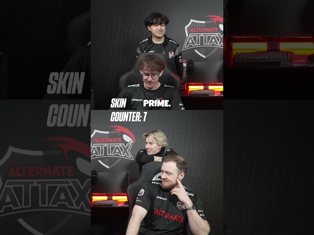 Vor dem #ChallengersDACH Match gegen ECO testen wir das Skin-Wissen von Leosen und bubu! 👀