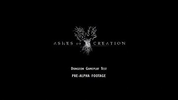 Ashes of Creation -Gameplay Test   Pre Alpha Footage