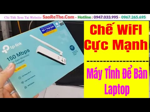 Lắp WIFI Cho Máy Tính Để Bàn - Cách Làm