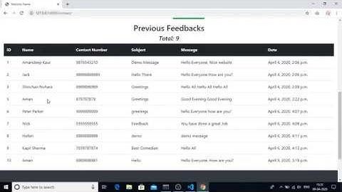 12 How to Extract Data From Database And Show In Html (Django Templates) ?