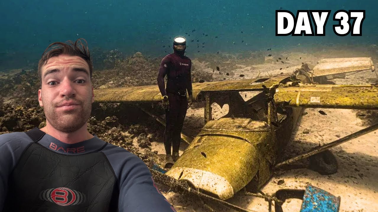 I Found A Plane Wreck While Searching For My Camera In Panglao! 🇵🇭