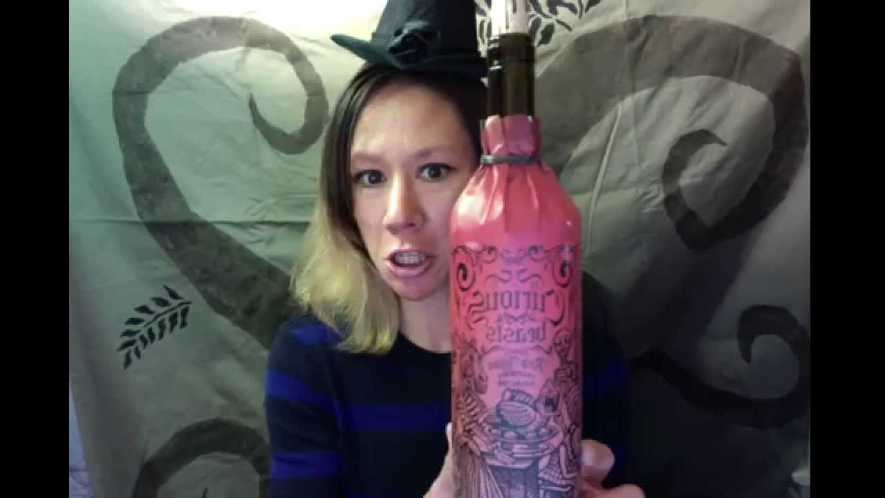 Halloween "WINE TASTING review DALLAS" Texas Curious Beasts Red Blend