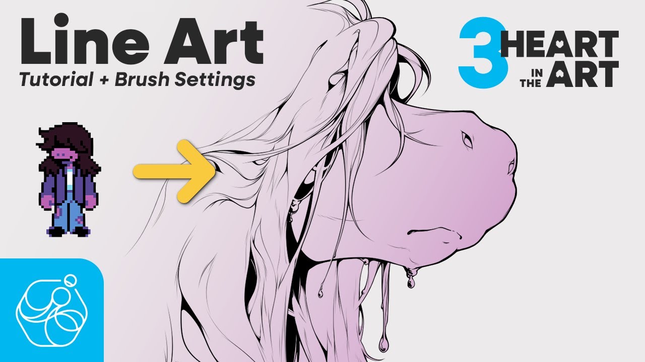 Commit Line Drawing How to Draw Lines with Purpose | LINE ART TUTORIAL - YouTube